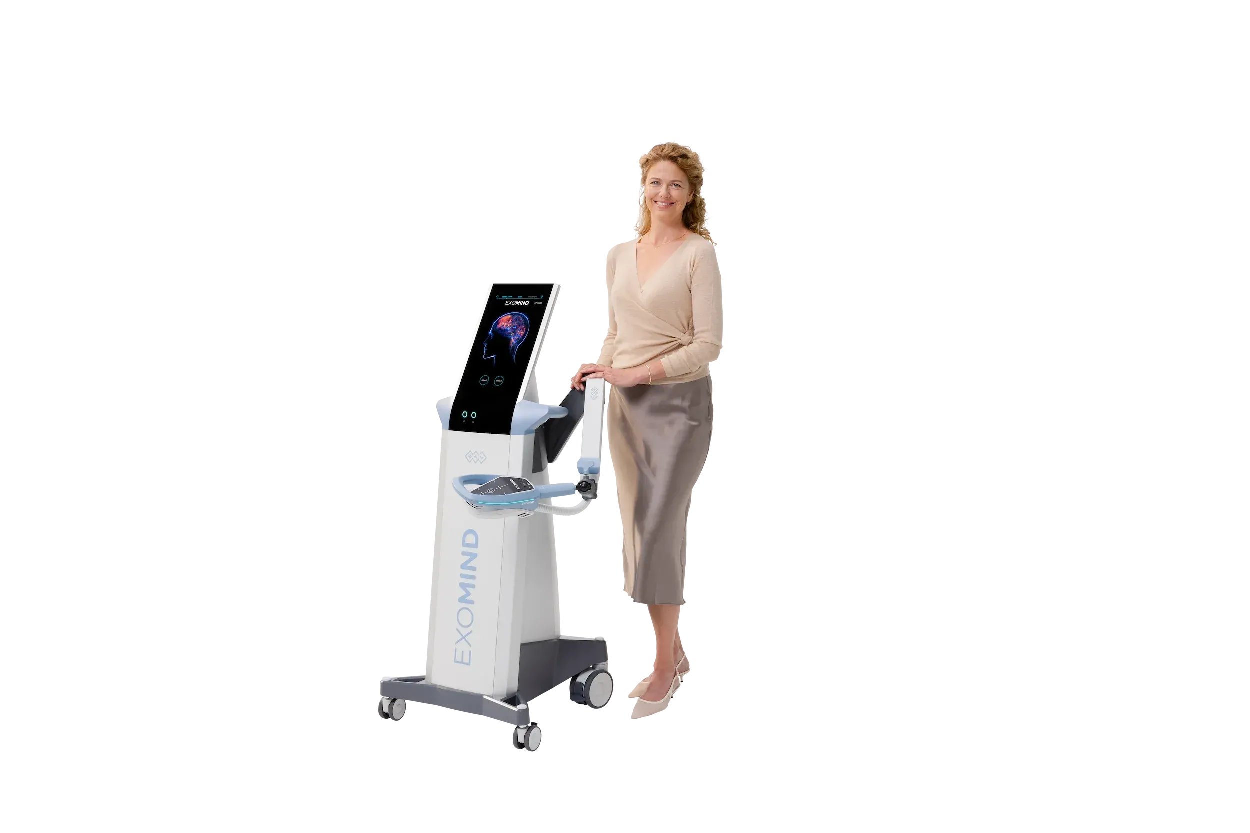 Confident patient portrait representing ideal candidate for Exomind TMS therapy in Jacksonville area